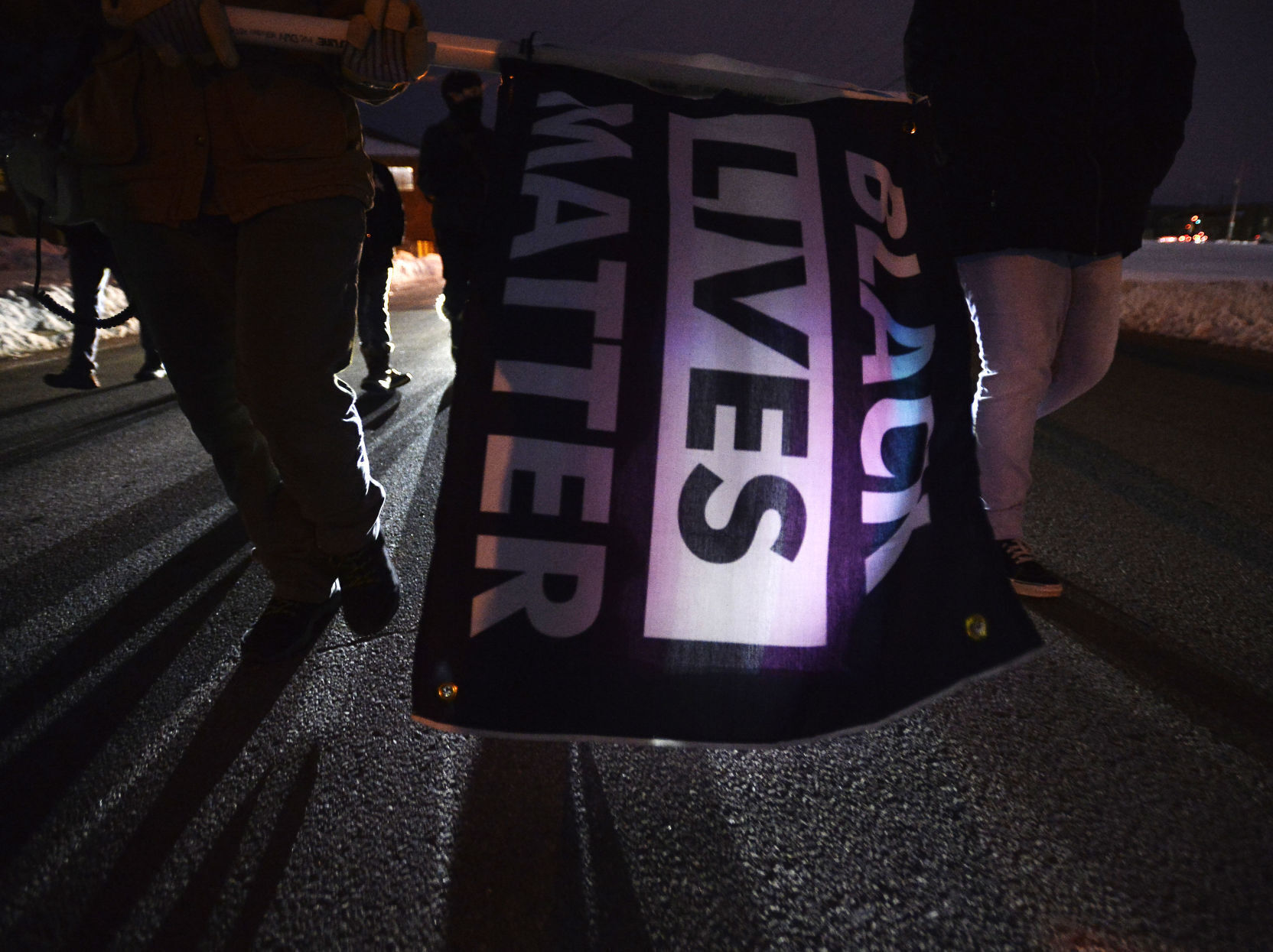 PROTEST TO REMOVE OFFFICER SHESKY